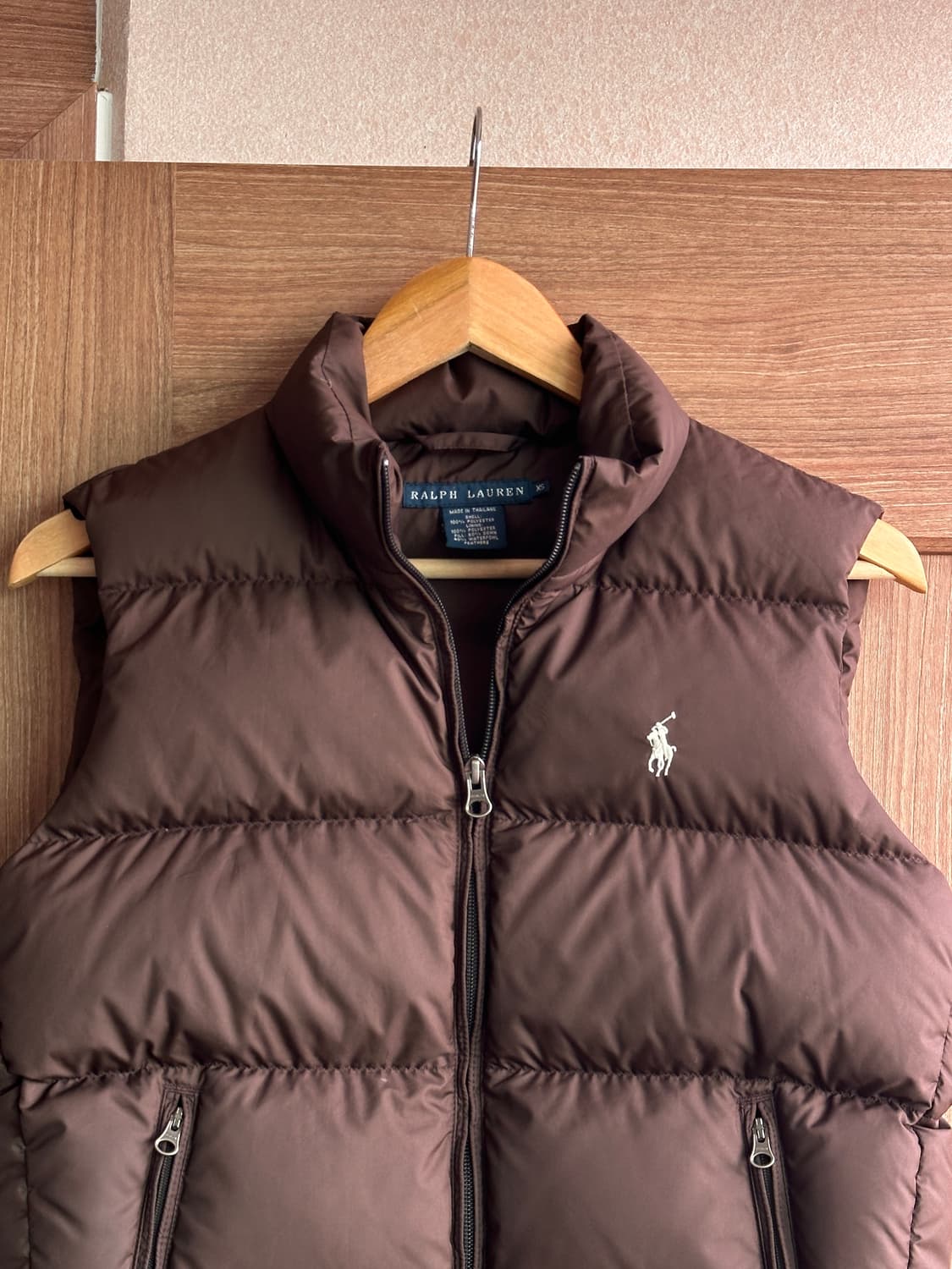 폴로 랄프로렌 여성 패딩 조끼 XS 상품이미지4