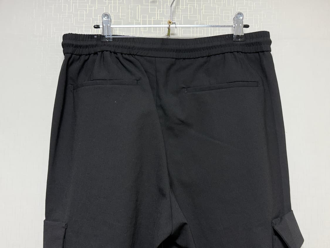 준지 블랙 카고 조거 팬츠 상품이미지4