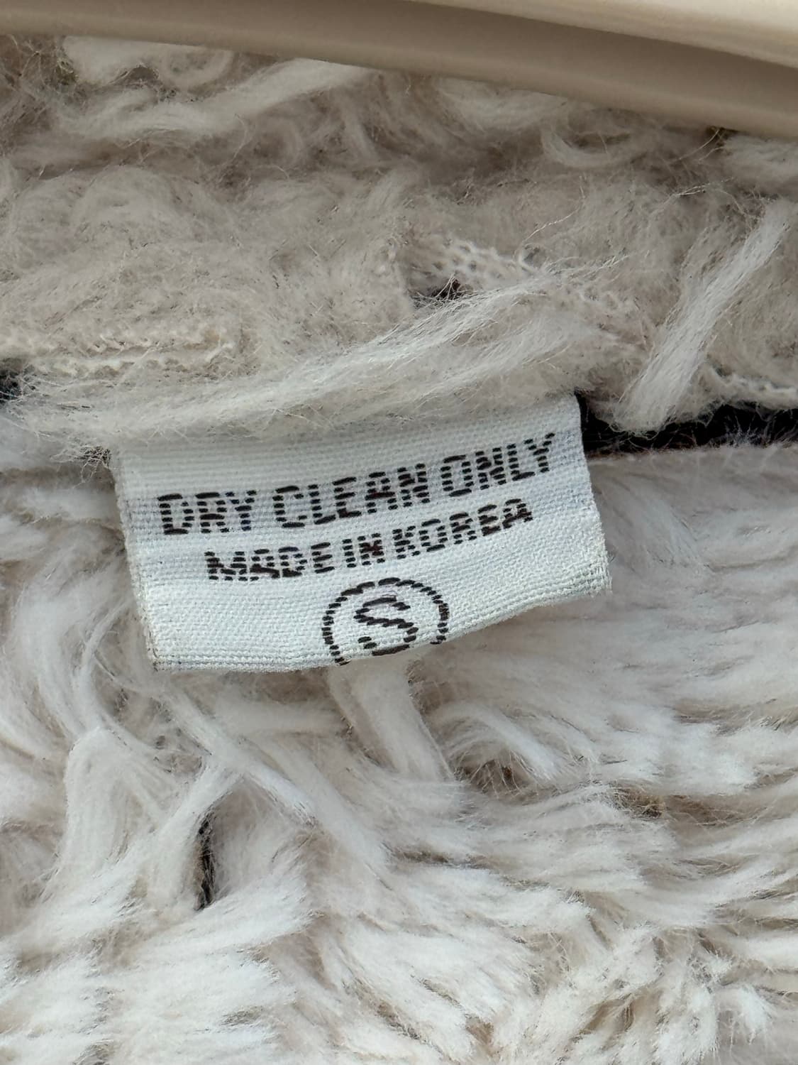 Vintage 절개 레더 퍼 무스탕 상품이미지7