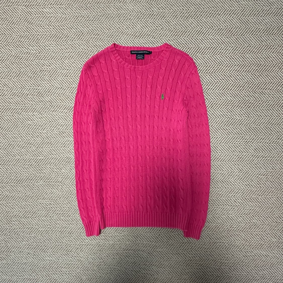 POLO RALPH LAUREN women cable knit 상품이미지1