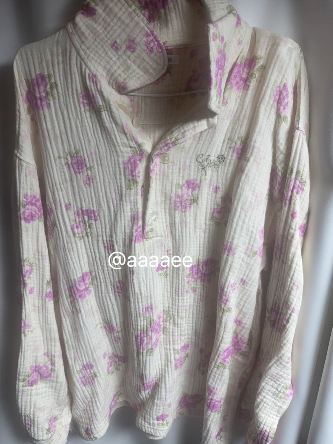 TULIP COLLAR OVERSIZED SHIRTS GRAND 상품이미지7