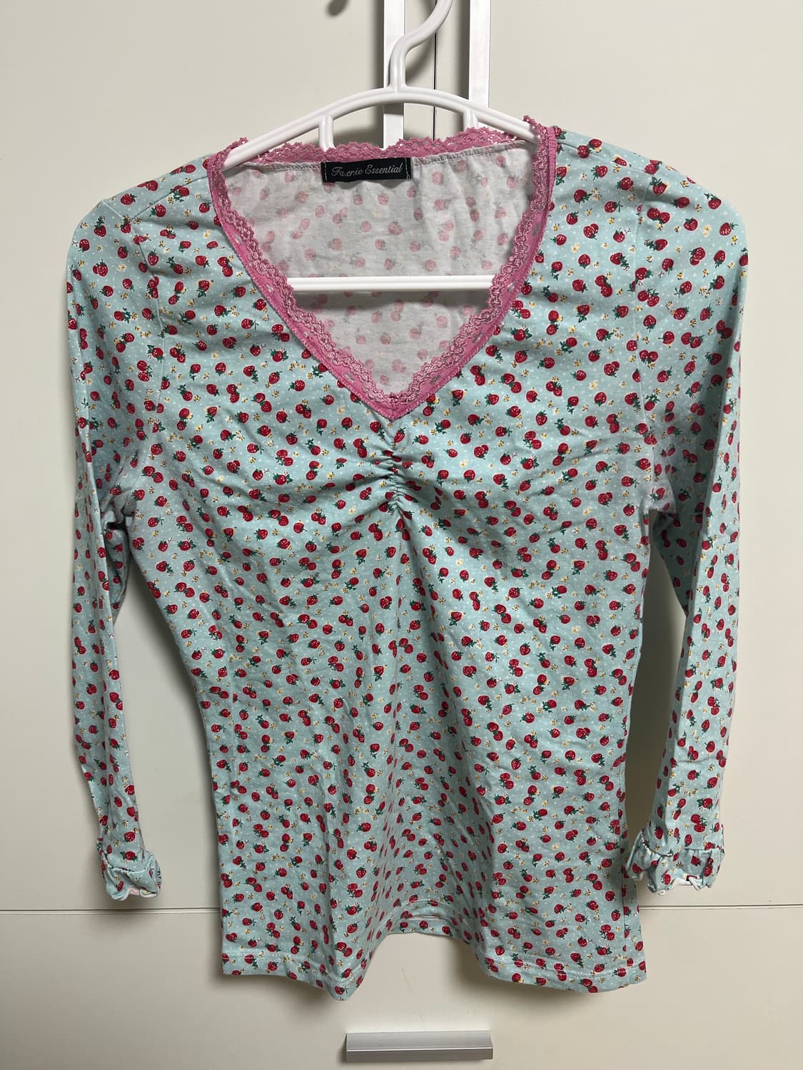 little strawberry lace tpo - mint 상품이미지2