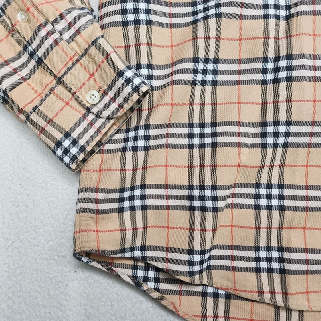 BURBERRYS 체크 셔츠 Men M 상품이미지3