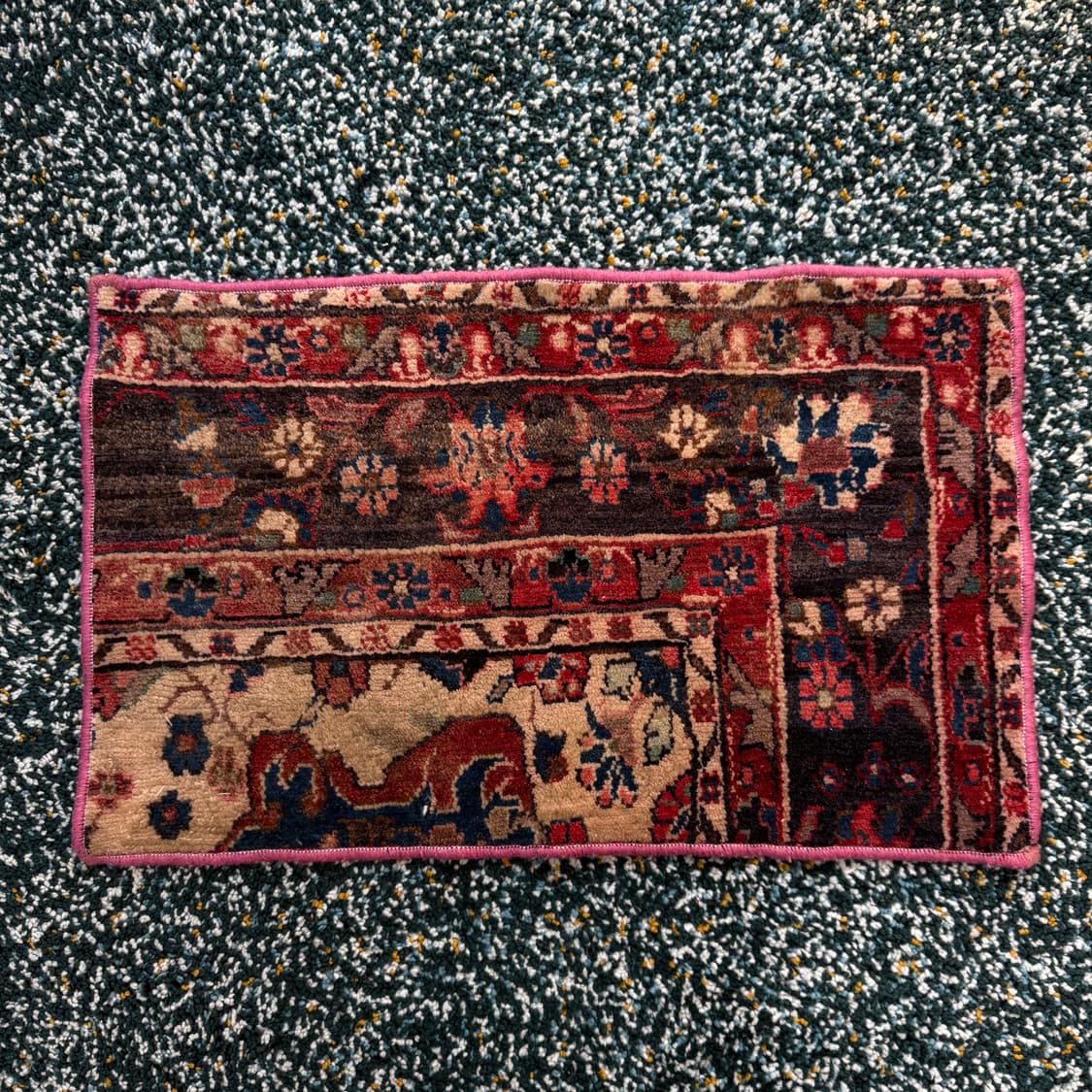 페르시안 플로럴 빈티지 핸드 메이드 러그 상품이미지4