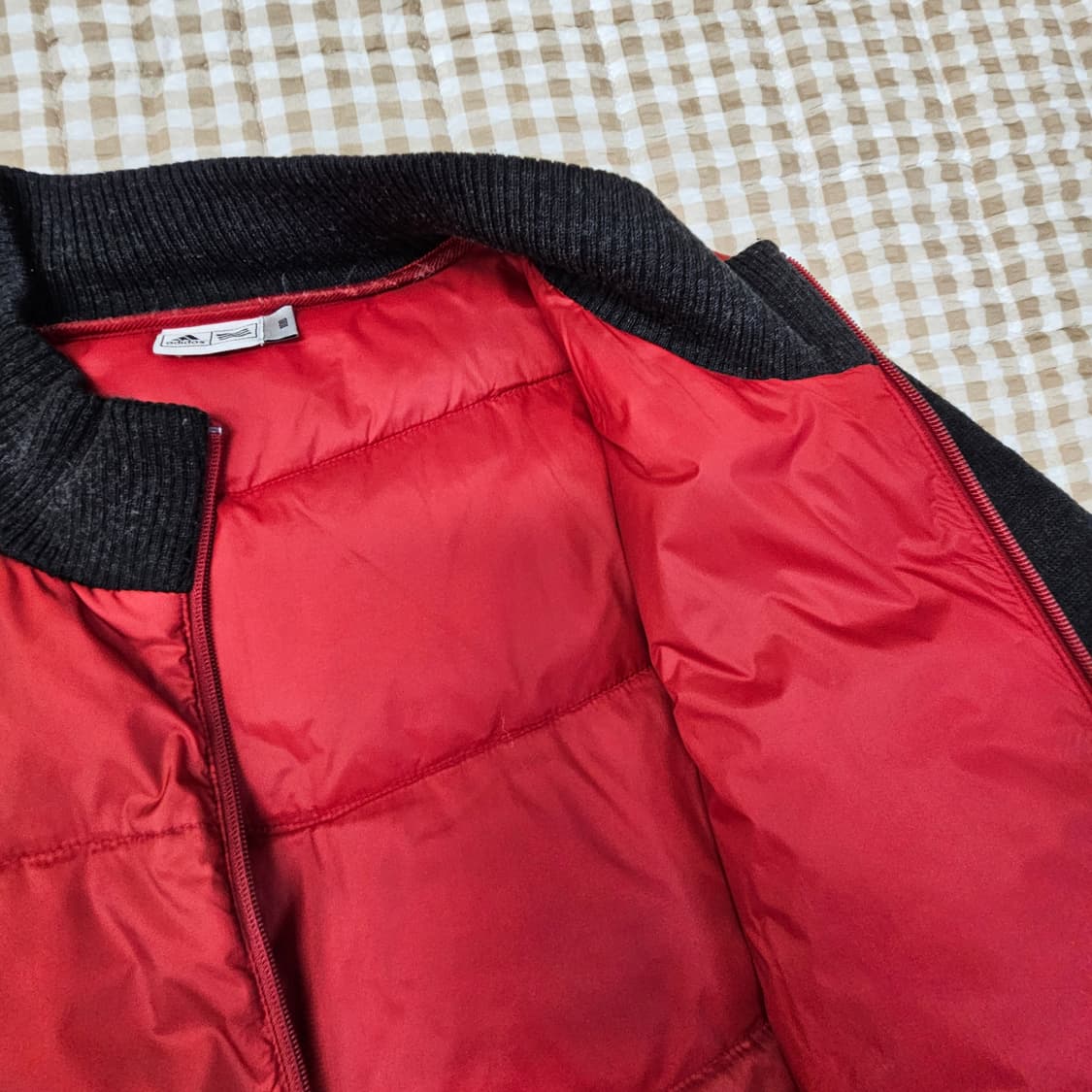 아디다스 골프 니트소매 경량패딩 남자100 상품이미지6