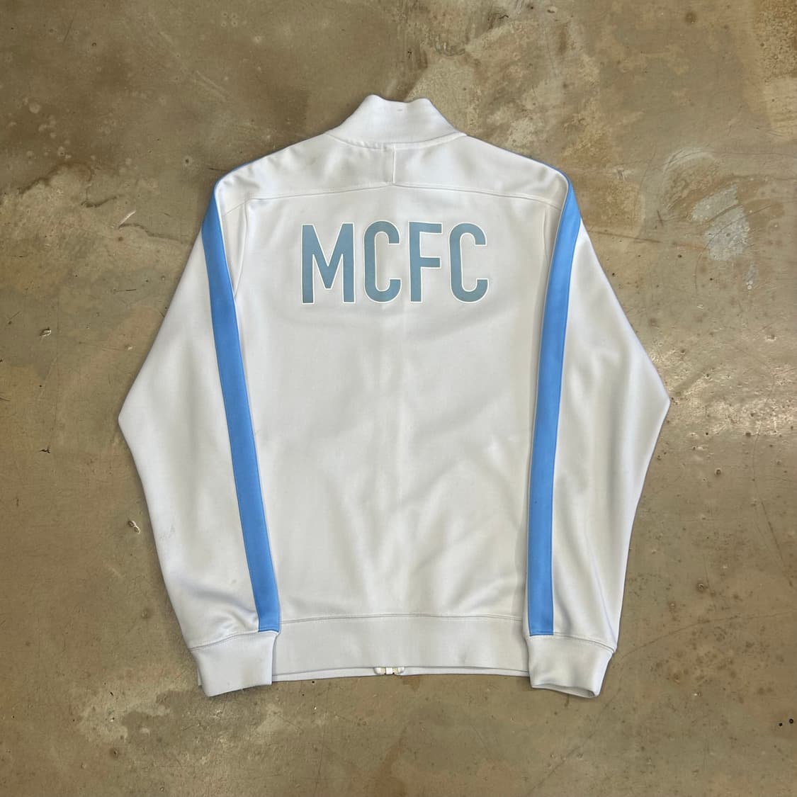 M 나이키 맨체스터 시티 화이트 트랙탑 상품이미지3