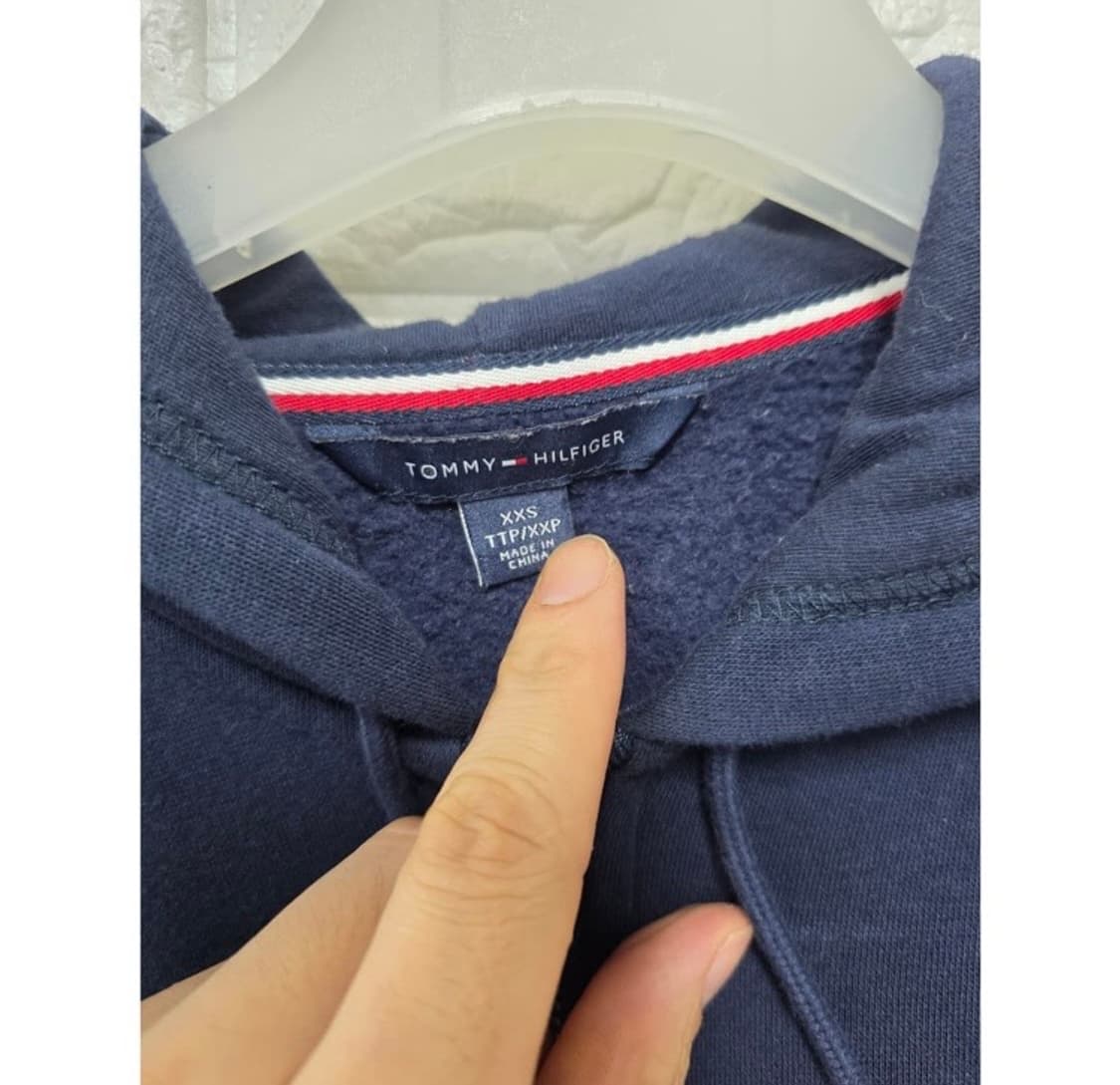 택포 // 타미힐피거 빅로고 후드집업 y2k 희귀 상품이미지2