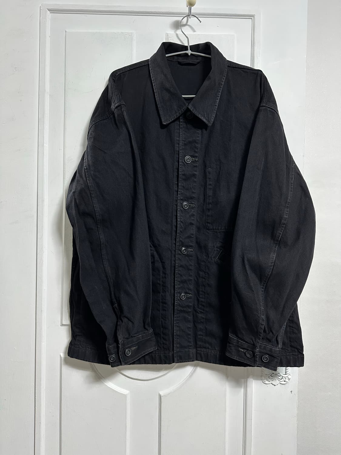 유니클로 U 오버사이즈 컬러 데님 자켓 상품이미지1