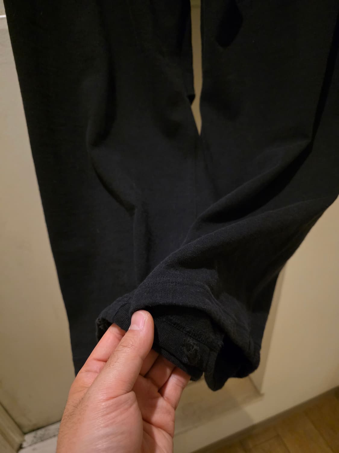 2size1회착 택포65만)24ss코모리 코튼 니턱 팬츠 상품이미지8