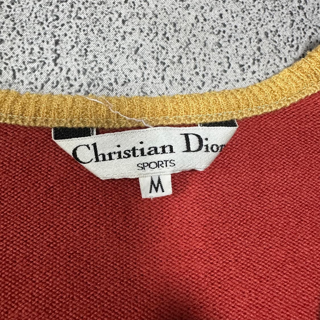 ✨ (바배) 크리스찬 디올 스포츠 브이넥 울 니트  상품이미지3