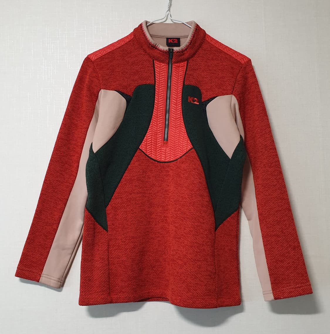 K2 기모 반집업 긴팔티 95사이즈 상품이미지1