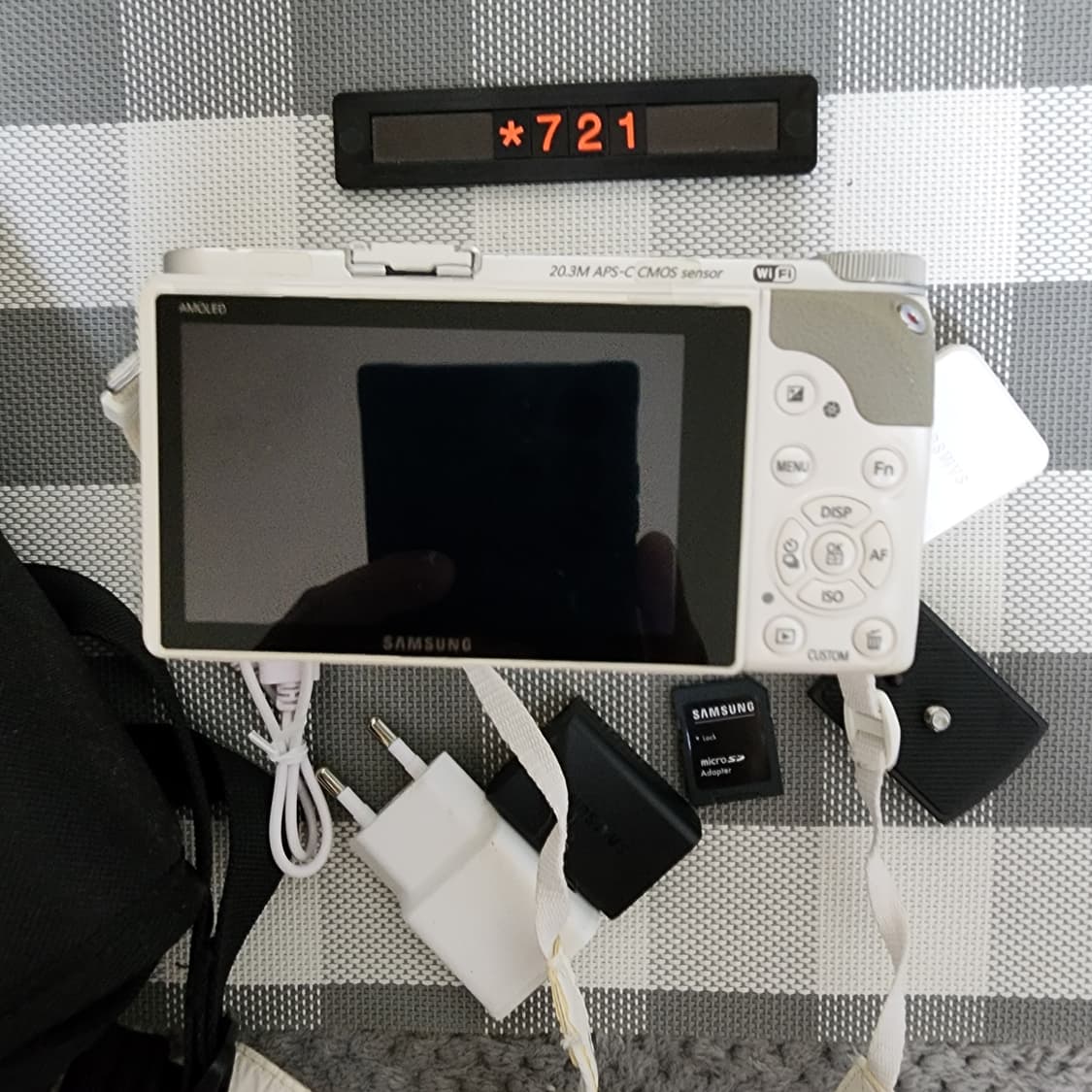삼성 NX 300M 디지털카메라 화이트바디 가방세트 상품이미지4