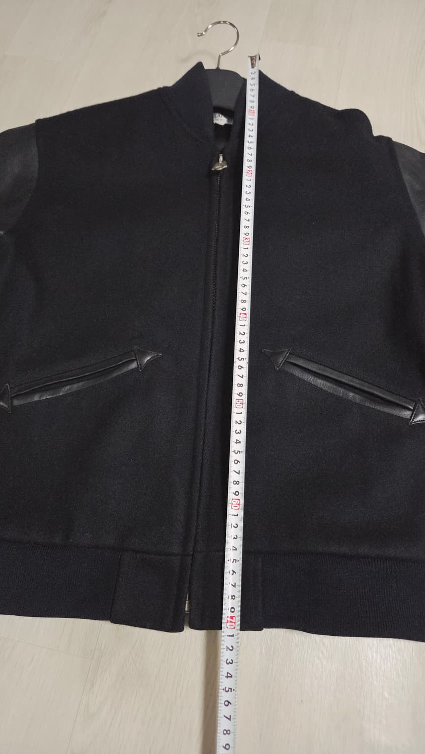 (착샷) 헤리티지플로스 레더 바시티 자켓 상품이미지9