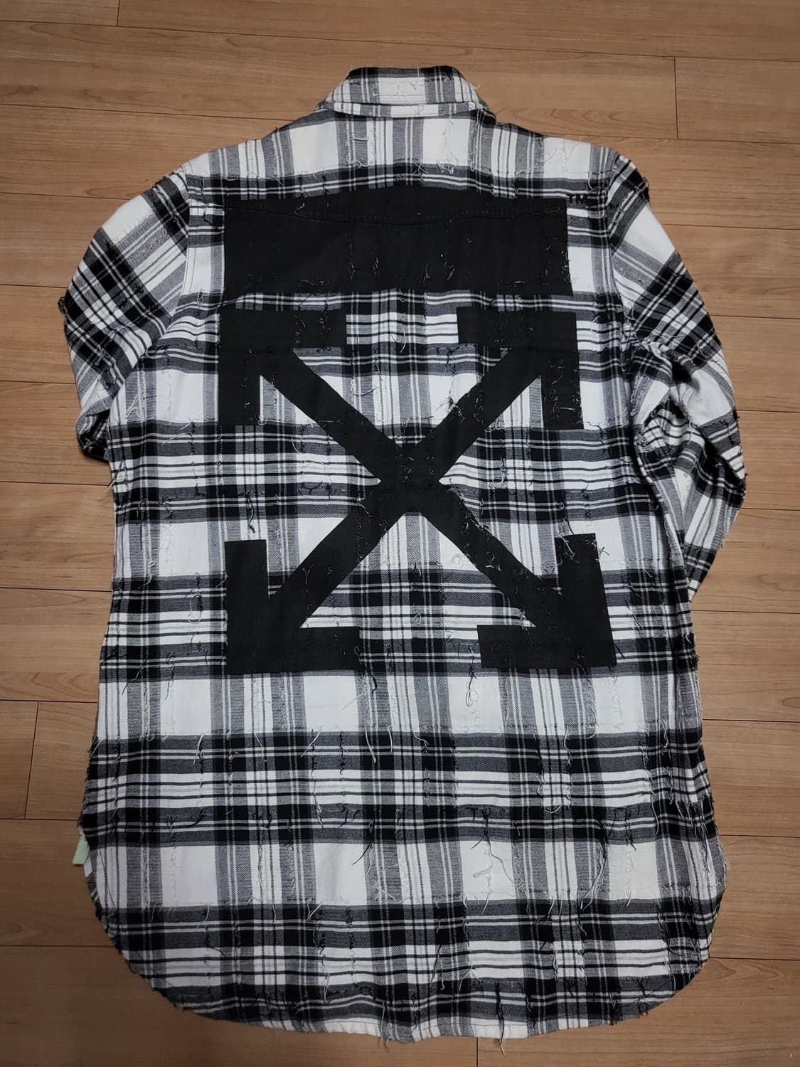 Off-White 오프화이트 플란넬 셔츠 상품이미지2