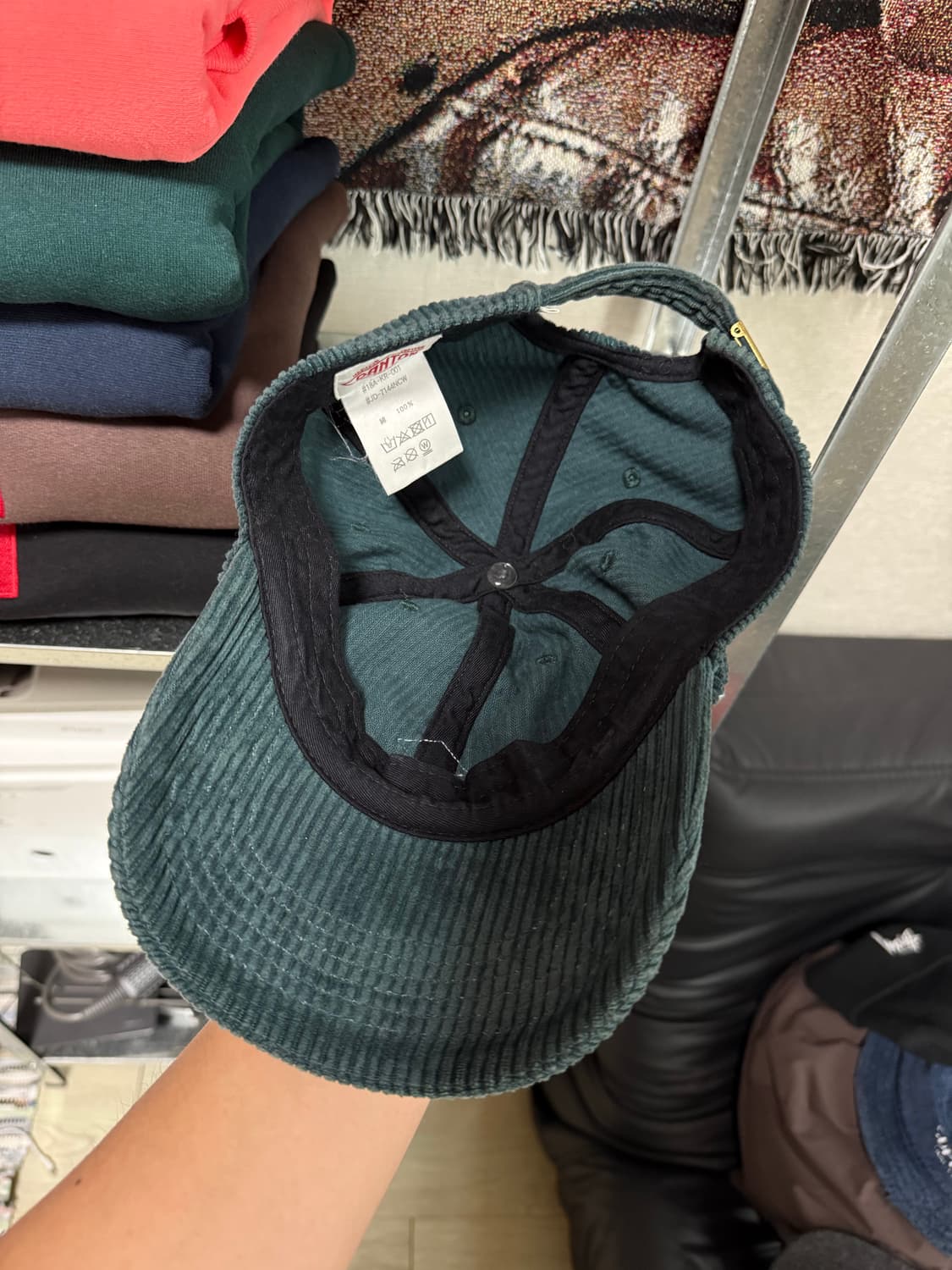 단톤 코듀로이 볼캡 상품이미지2