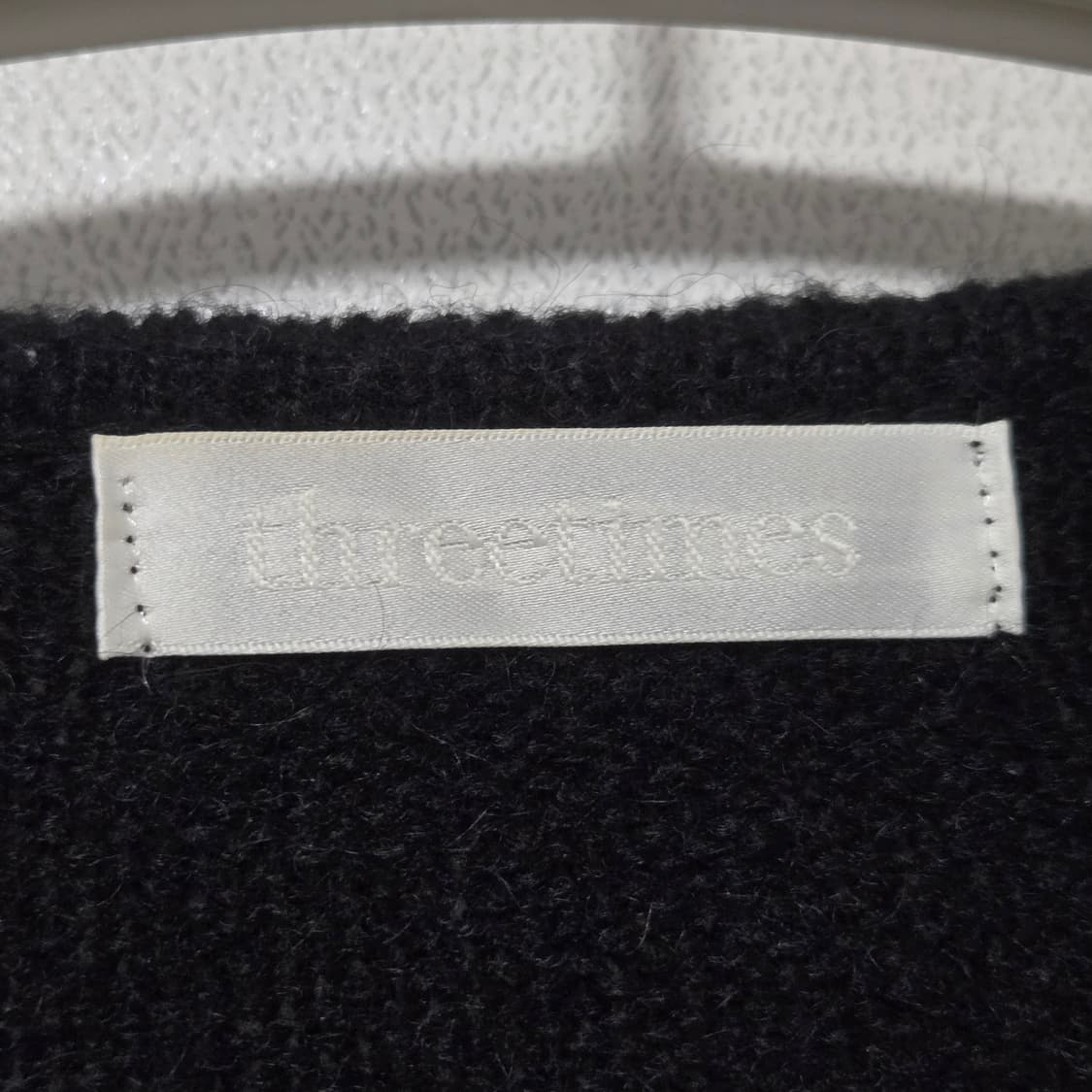 쓰리타임즈 모헤어 크롭 가디건 / 여성 가디건/ 여자 가디건  상품이미지3