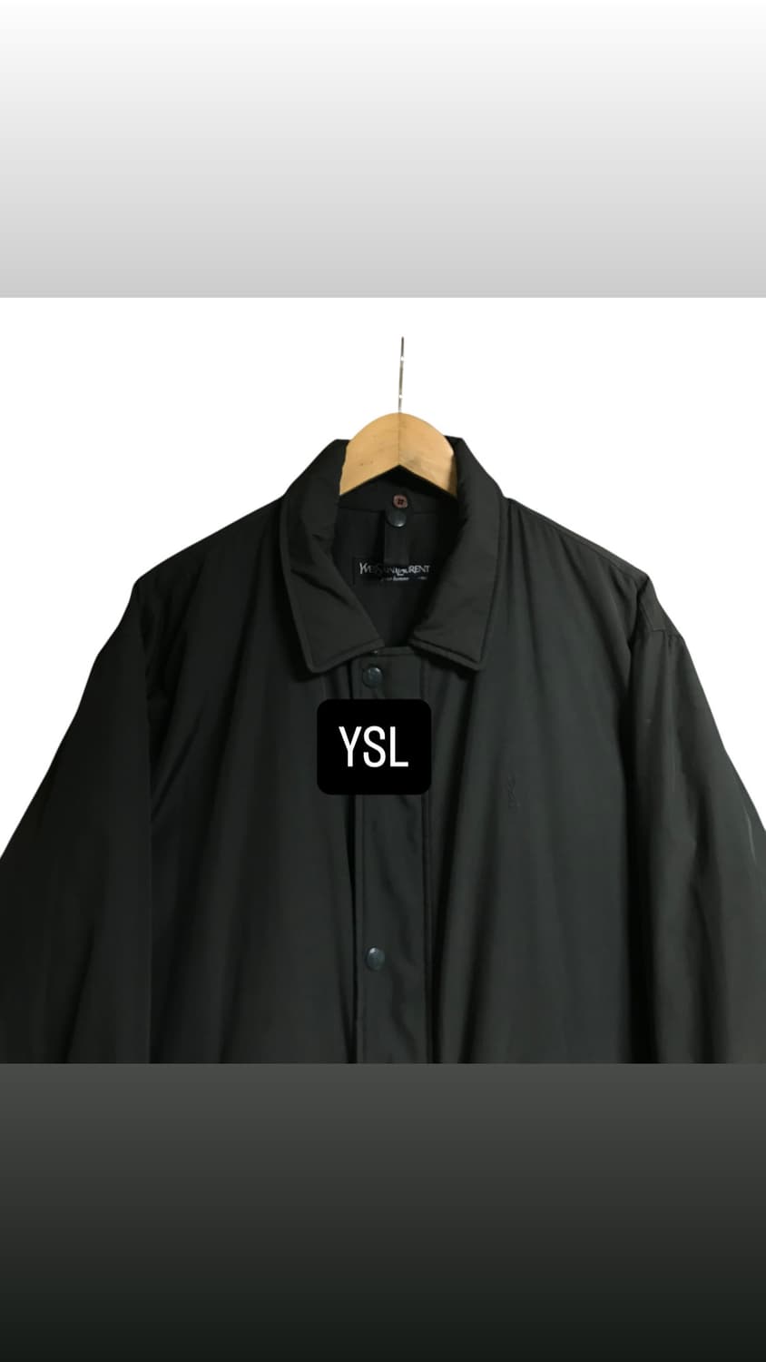 입생로랑 90s 카키 자켓 상품이미지1