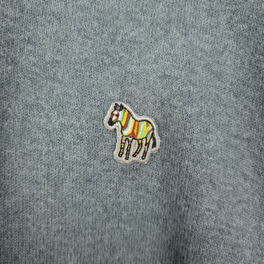 [폴스미스] 로고 패치 숄 버튼 니트 P01521 상품이미지6