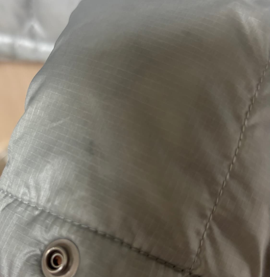 (M) 카키스 캠퍼 다운 자켓 그레이 상품이미지3