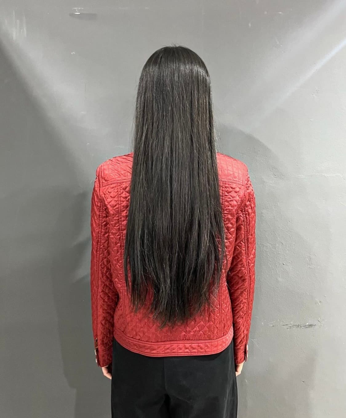 큐프라 스냅 버튼 디테일 퀼팅 블루종 타입 재킷 상품이미지4