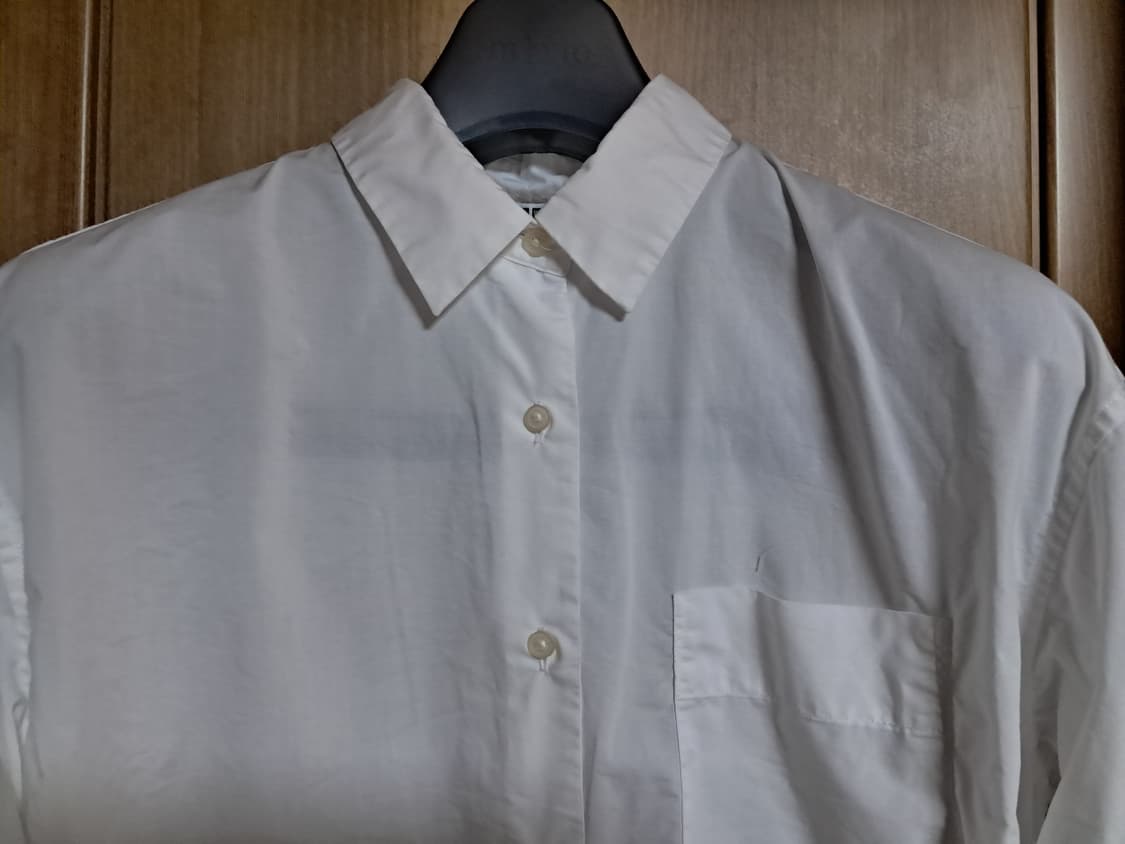 유니클로 여성 면 셔츠 M 상품이미지4