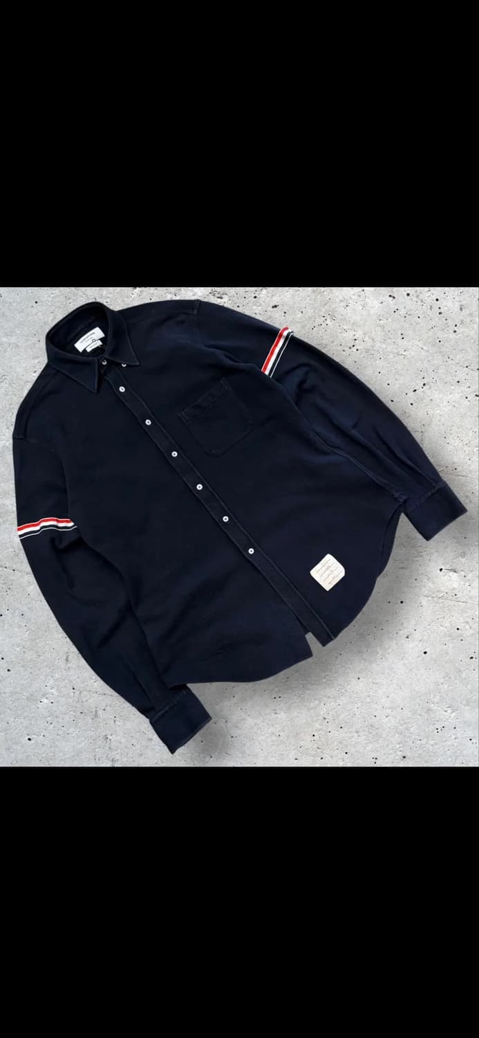 톰브라운 네이비 셔츠  상품이미지1