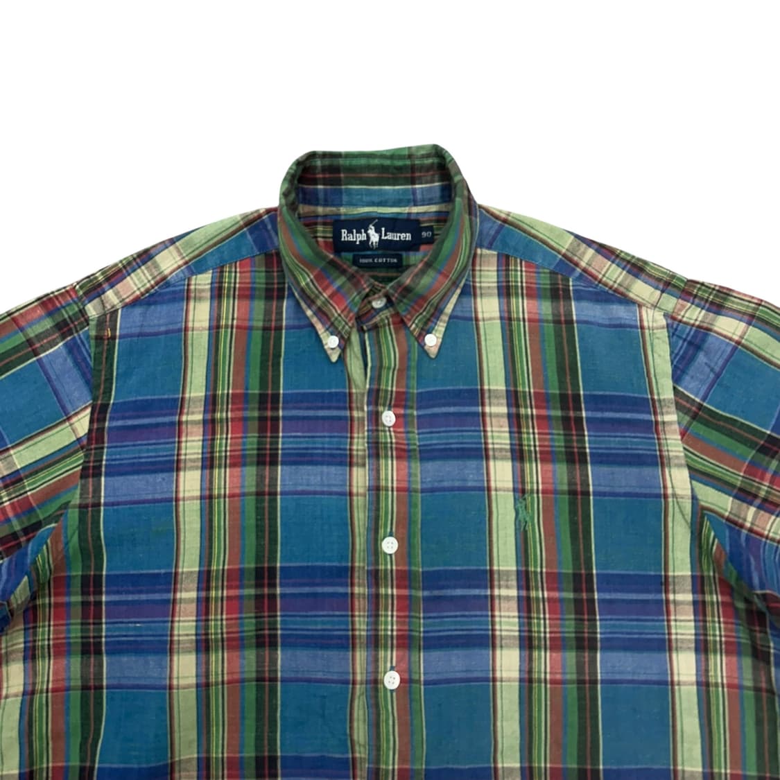 폴로랄프로렌 반팔 체크셔츠 상품이미지2