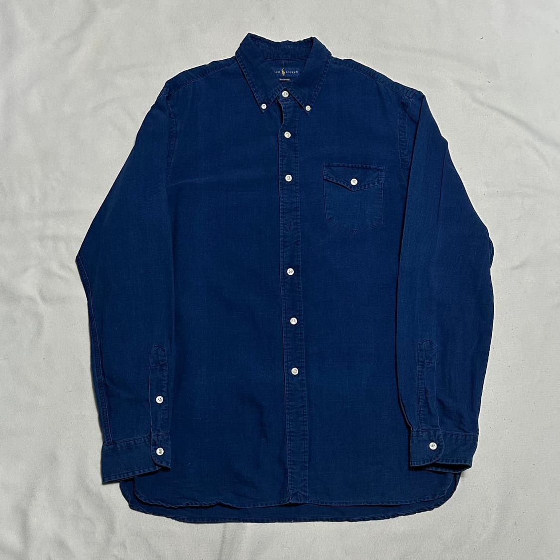 L 폴로랄프로렌 인디고 옥스포드 네이비 셔츠 상품이미지2