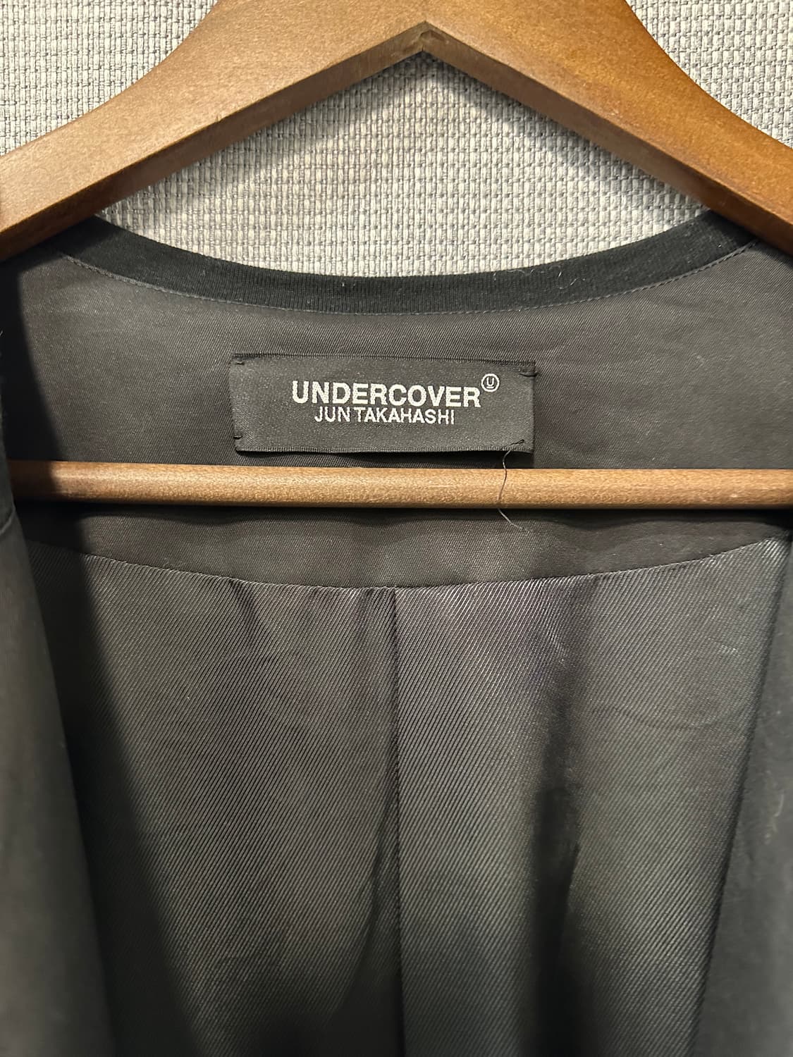 언더커버 UNDERCOVER  레이어드 롱 가디건 코트 상품이미지5