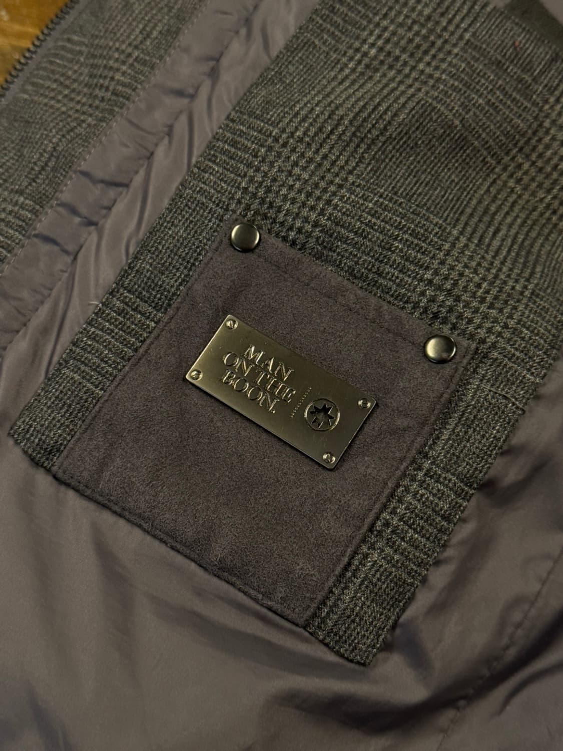 맨온더분 구스다운 패딩 자켓 슬림100 상품이미지9