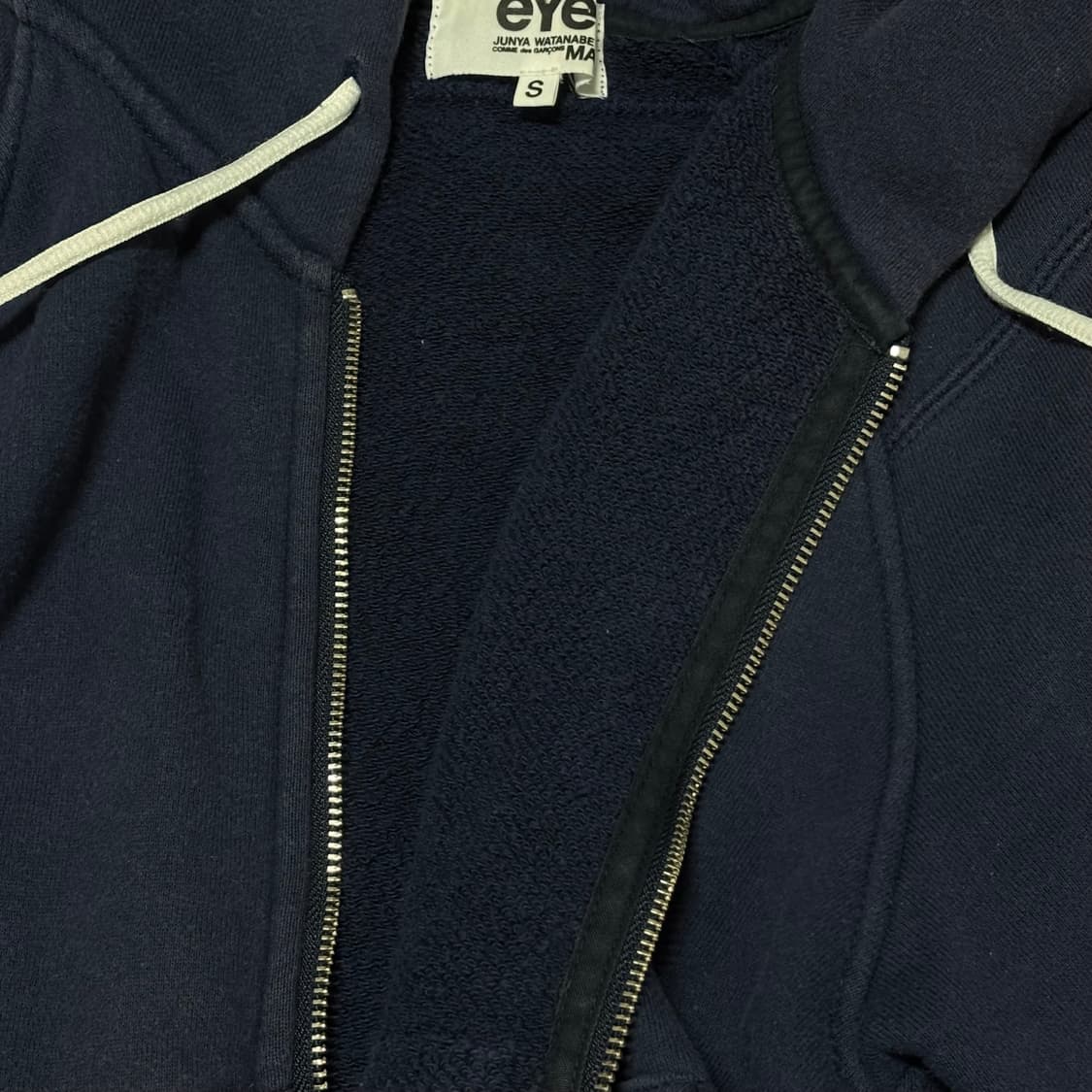[S] 준야와타나베 맨 08AW 네이비 후드 집업 상품이미지4