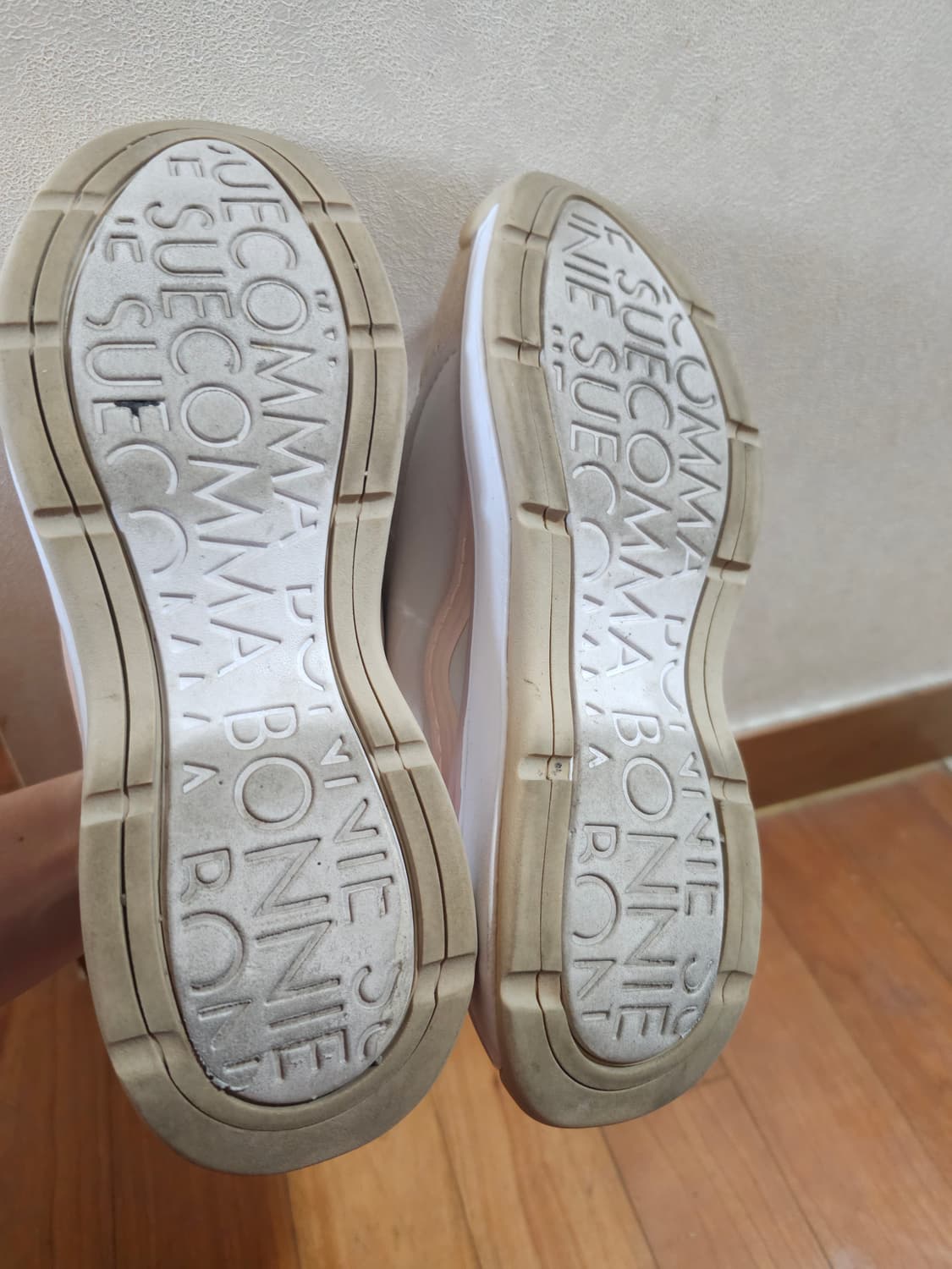 슈콤마보니 핑크 키높이 스니커즈 상품이미지7