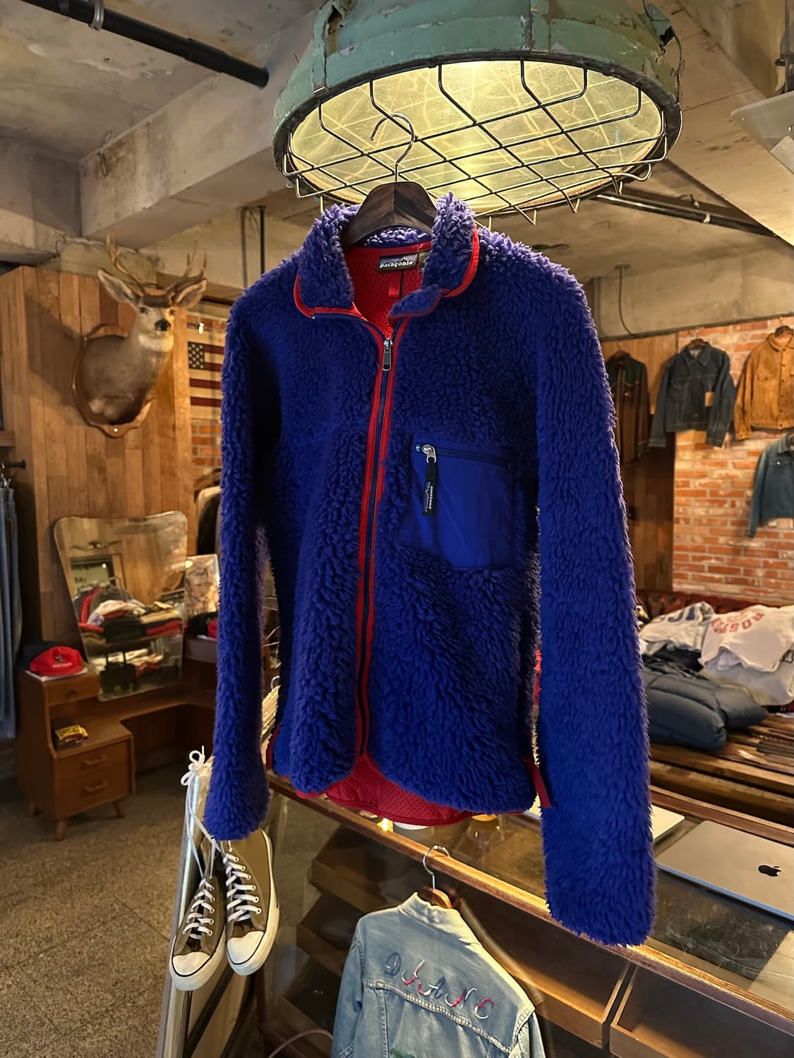 00s USA 빈티지 파타고니아 딥파일 자켓 블루 S 상품이미지1