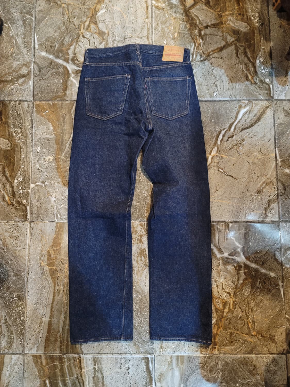 웨어하우스 셀비지 데님팬츠  상품이미지2