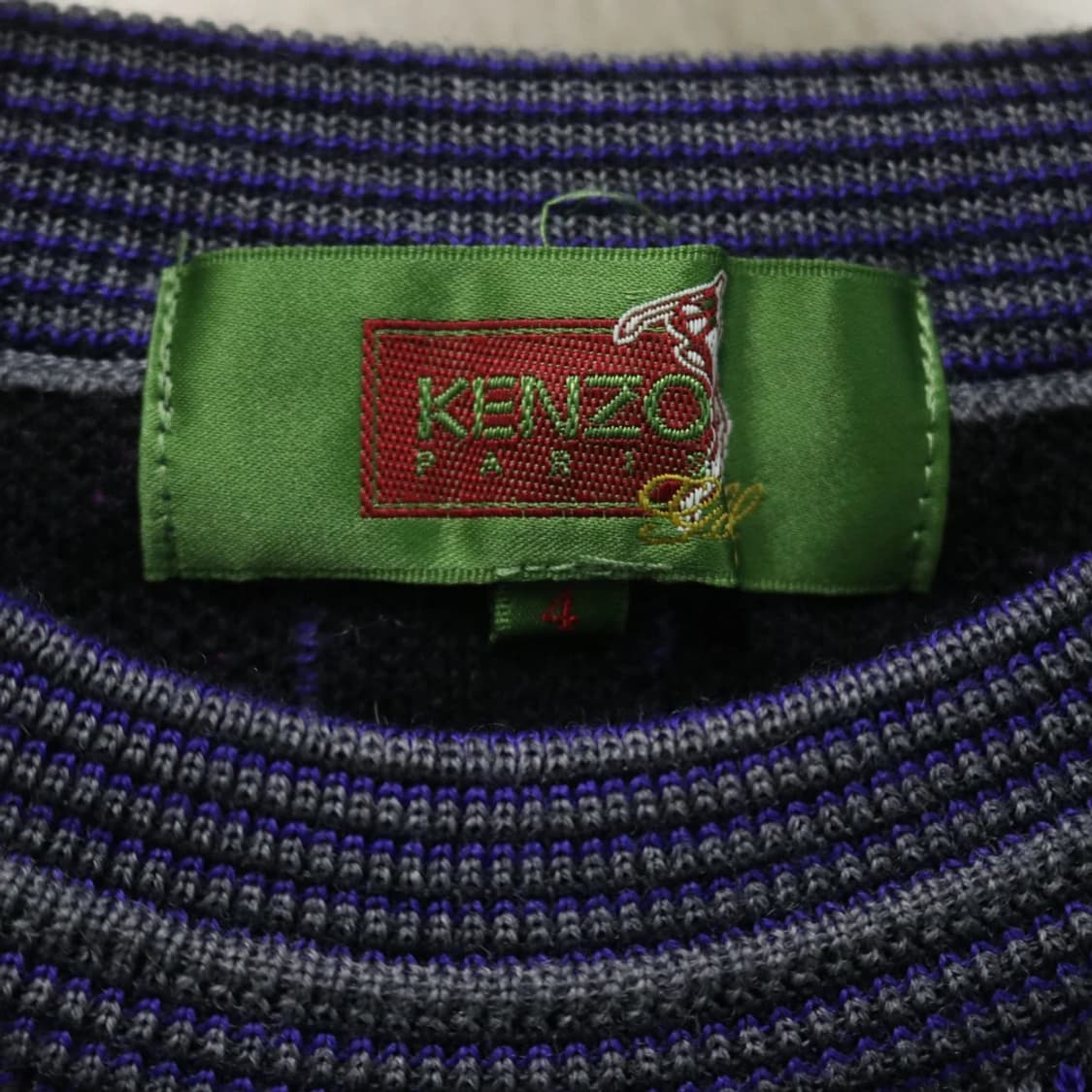 90'S KENZO 울 혼방 니트 64148 상품이미지9