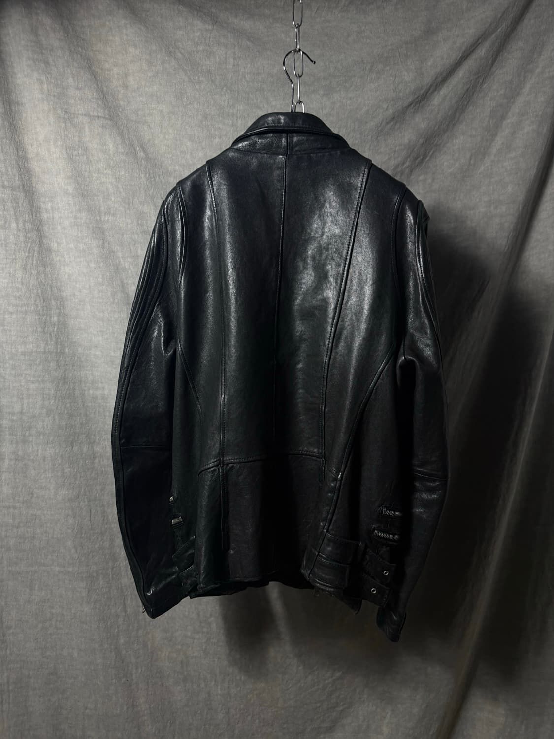 Vintage Multi Buckle Riders Jacket 상품이미지6