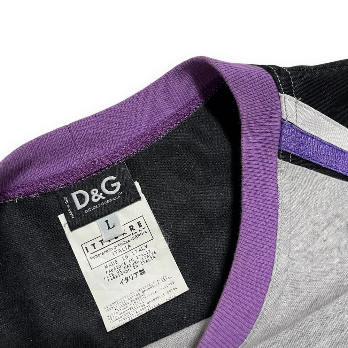 돌체 앤 가바나 00s 블록코어 트레이닝 모드 롱 슬리브 상품이미지4