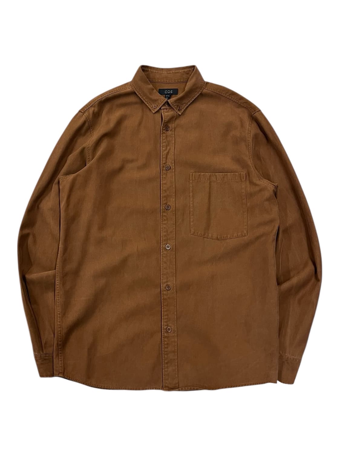 코스 셔츠 브라운 M #csz2026 상품이미지3