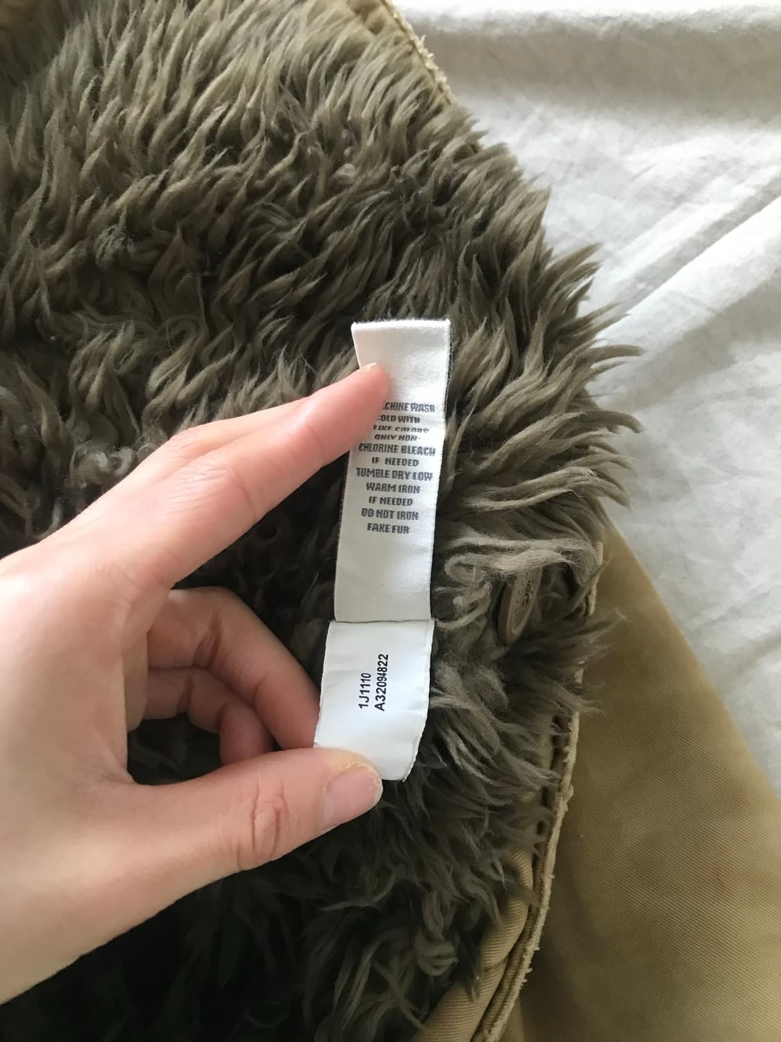 아베크롬비 쉐르파 베이지 헤비 자켓 상품이미지10