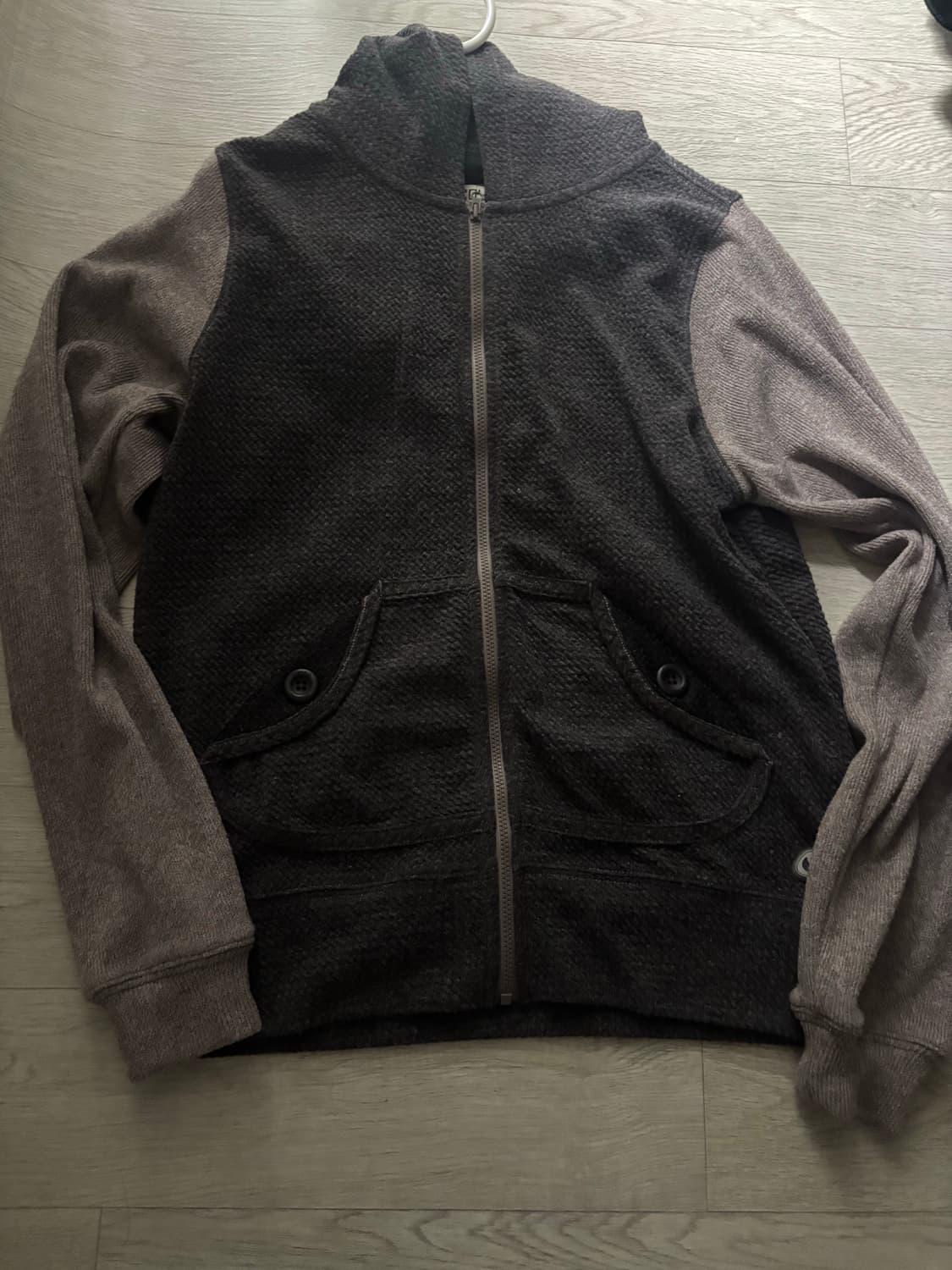 코이세이오 버튼 포켓 후드집업 2 상품이미지2