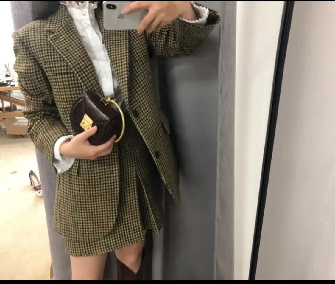 마이아이코 알함브라문 트위드 셋업 34 상품이미지4