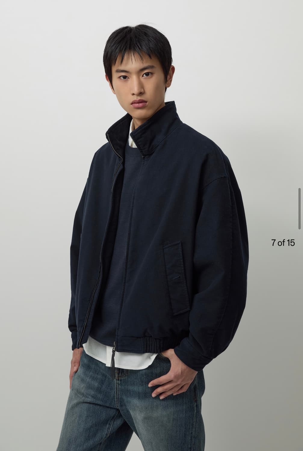 [새상품, 1사이즈] 러프사이드 워커데이 블루종 다크네이비 상품이미지2