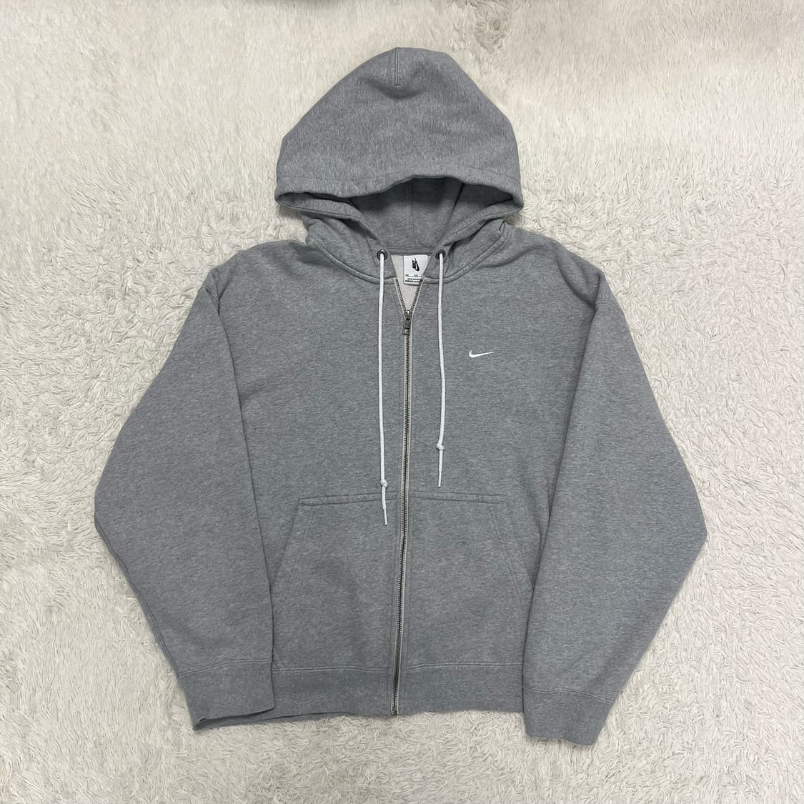 Nike NRG solo swoosh zip-up hoodie 상품이미지4