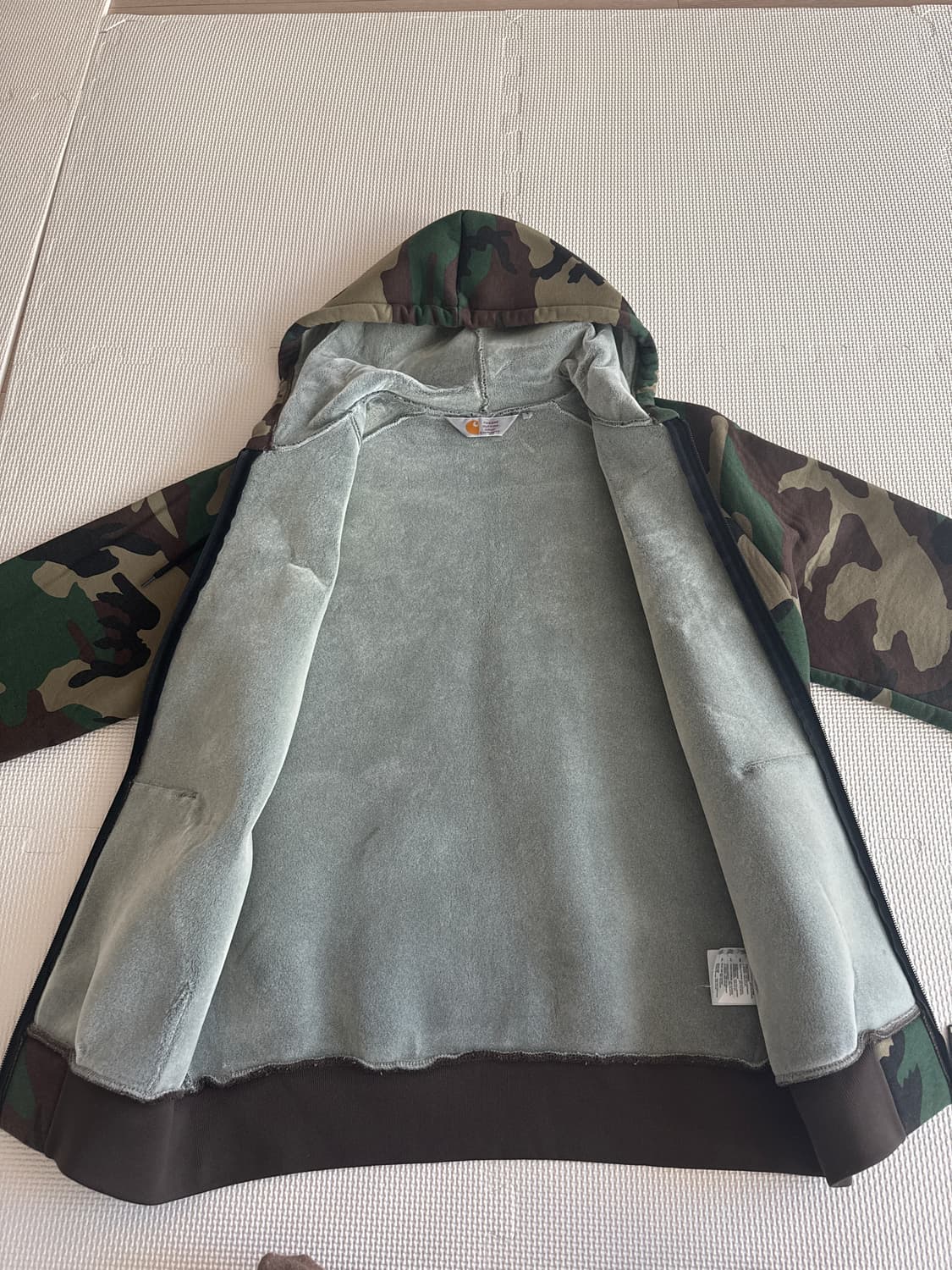 칼하트 써모 후드집업 판매합니다. 상품이미지2