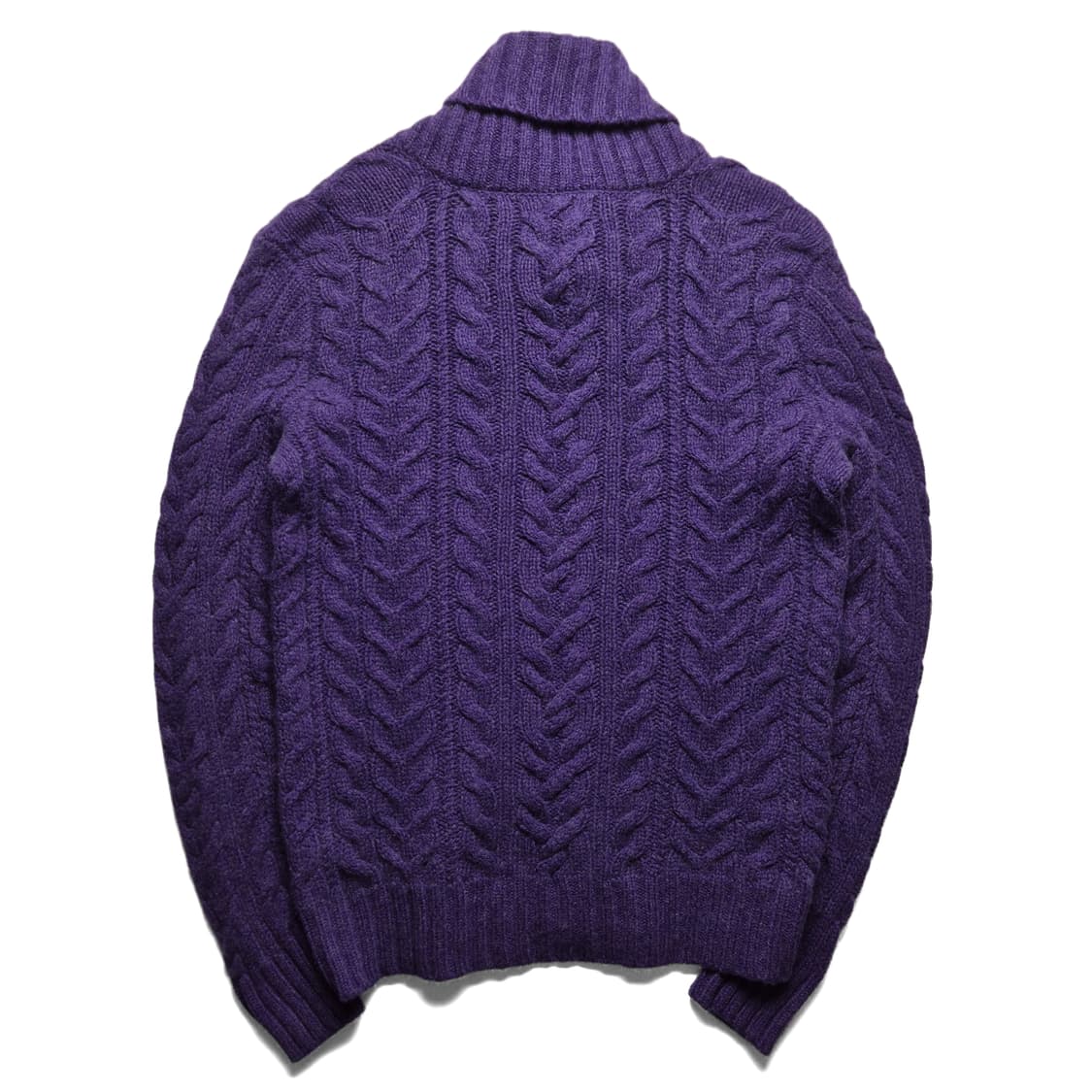 [S] 폴로 랄프로렌 울 케이블 숄카라 니트 상품이미지7