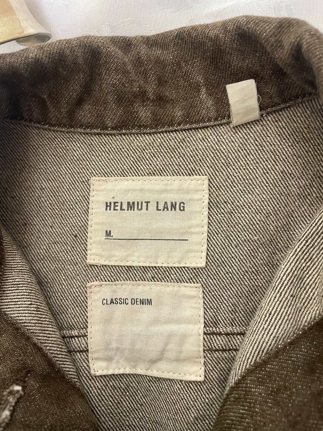 90~00’s helmut lang classicdenim trucker 상품이미지4