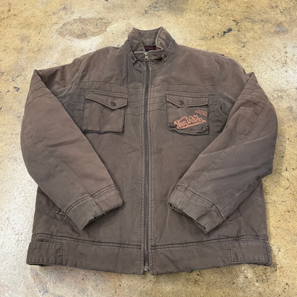 본더치 초코 빈티지 브라운 자켓 100 상품이미지2