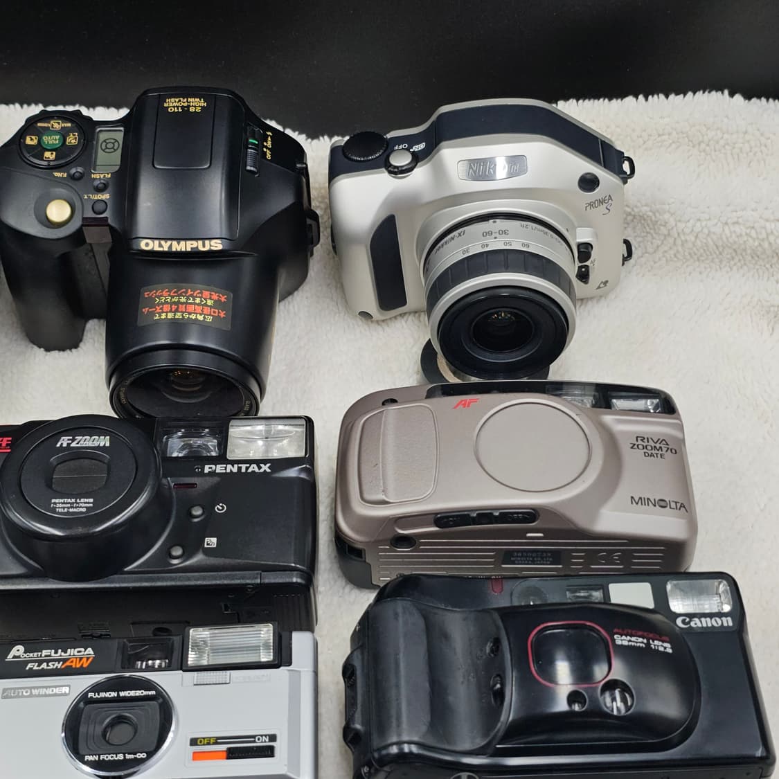 빈티지 클래식 필름카메라 일괄 필카 수리용 소장용 인테리어 장식용  상품이미지3