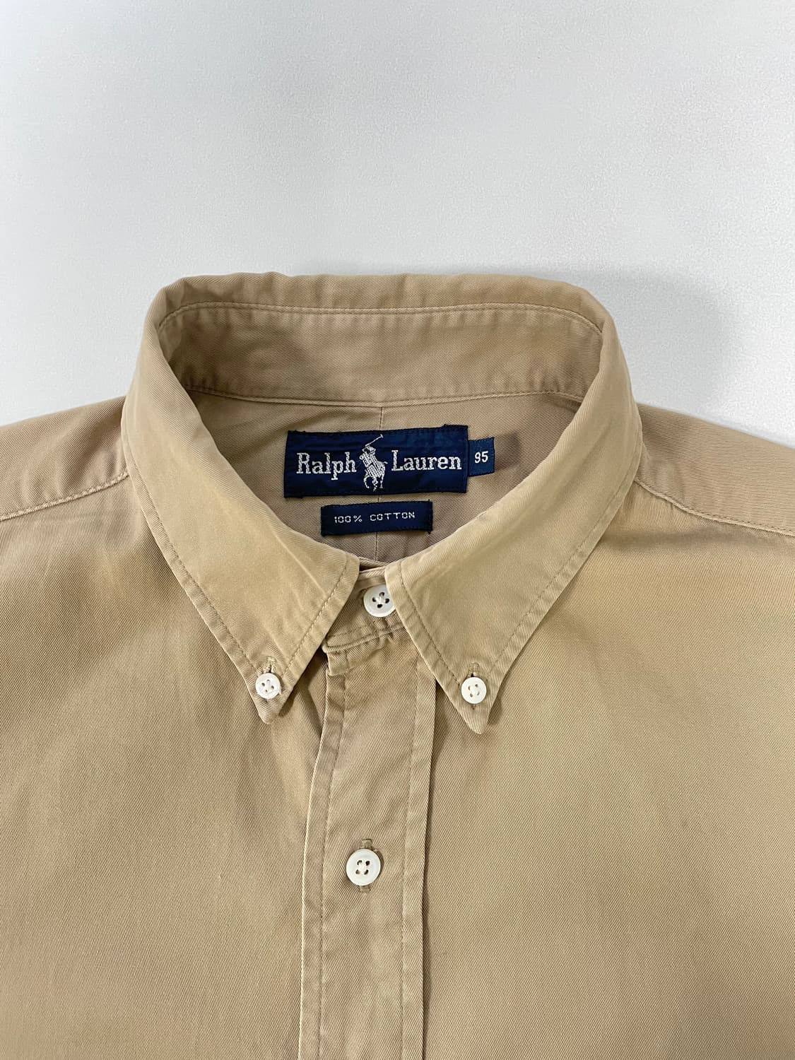 [M] 폴로 랄프로렌 코튼 솔리드 셔츠 클래식핏 상품이미지6