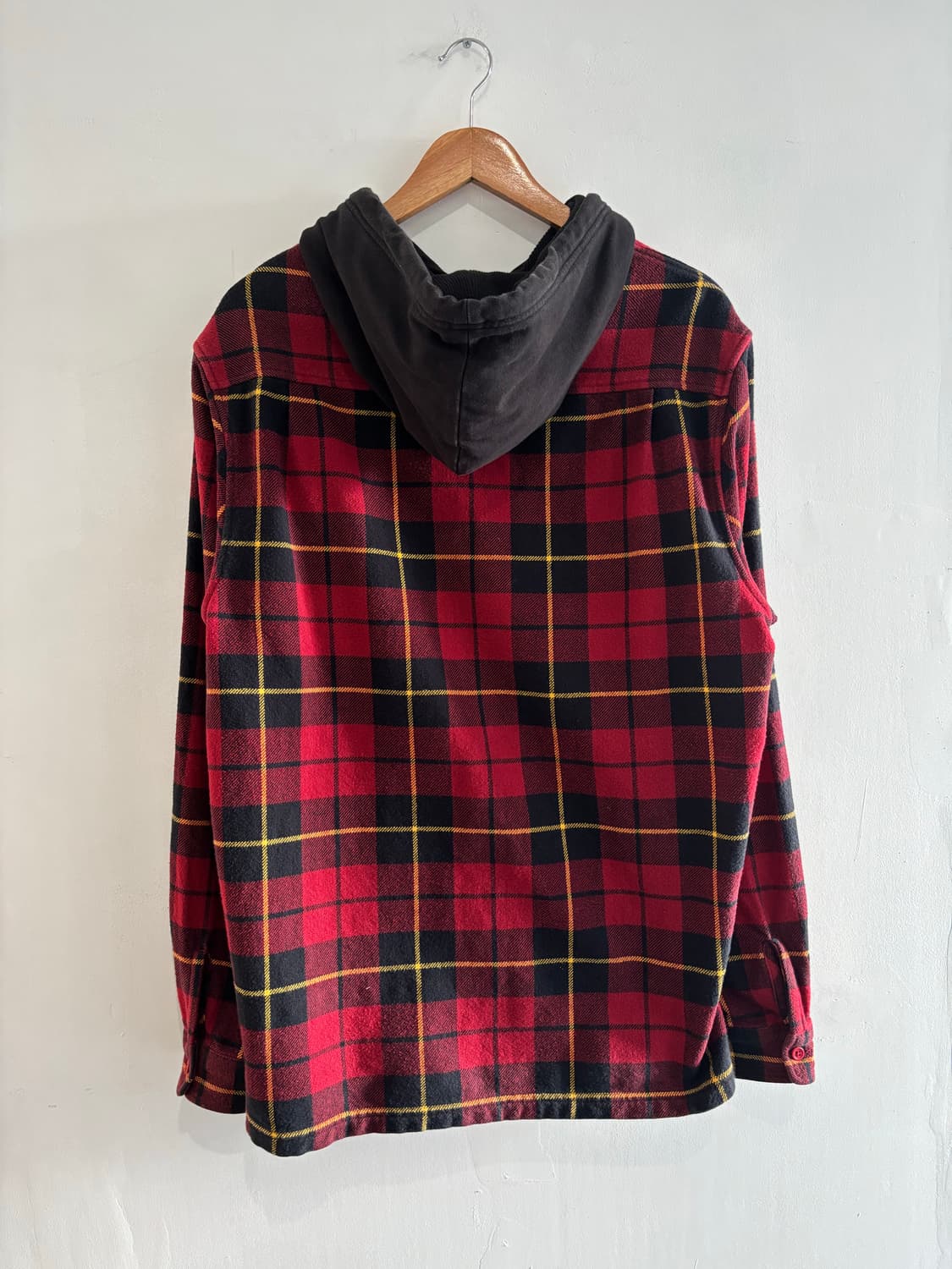 Supreme 슈프림 써멀 후디드 타탄체크 아노락 플란넬 상품이미지8